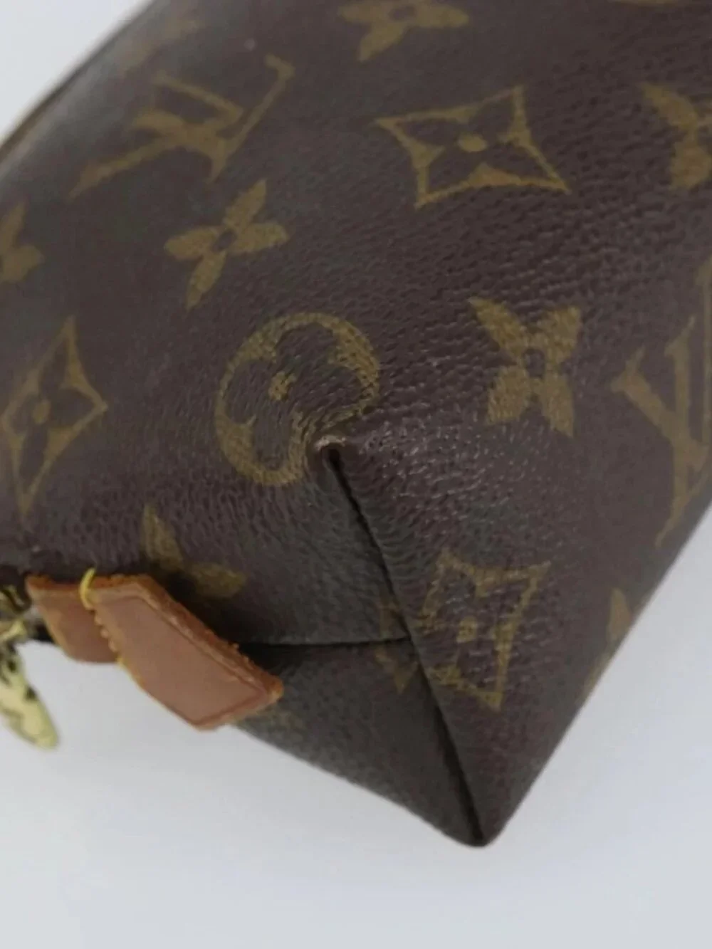 LOUIS VUITTON Monogram Pochette Cosmetic PM Pouch M43998 LV Auth 159485